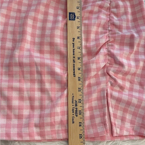 Altar'd‎ State Pink Gingham Skirt NEW - Picture 5 of 8